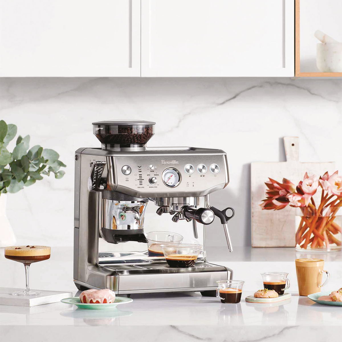 Breville Barista Express Impress Espresso Machine — image 6